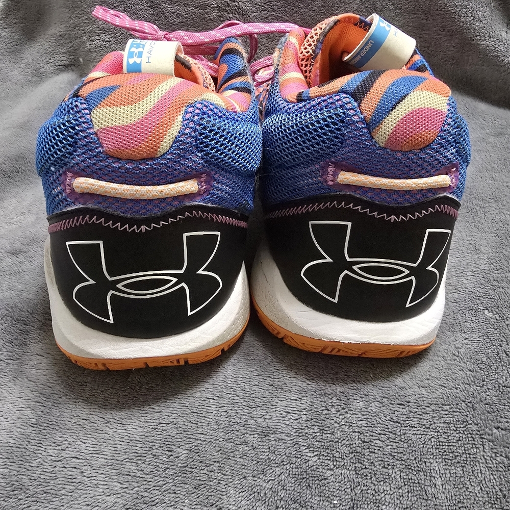 Under Armour HOVR Havoc 5 Clone Glow Basketball Shoe 3026755-600 | Men Size 13 - Picture 3 of 7